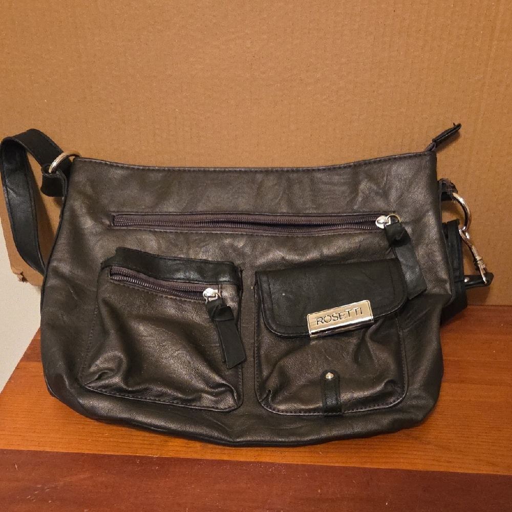 Rosetti Dark Brown Messenger Bag